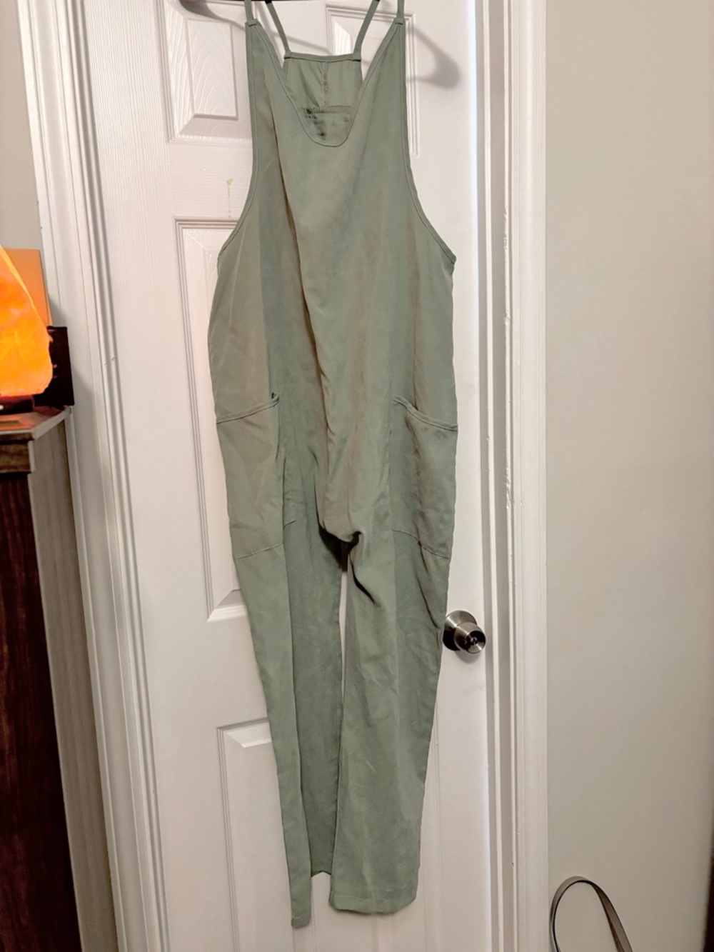 Women's Sage Green Casual Jumpsuit Overalls only worn once
